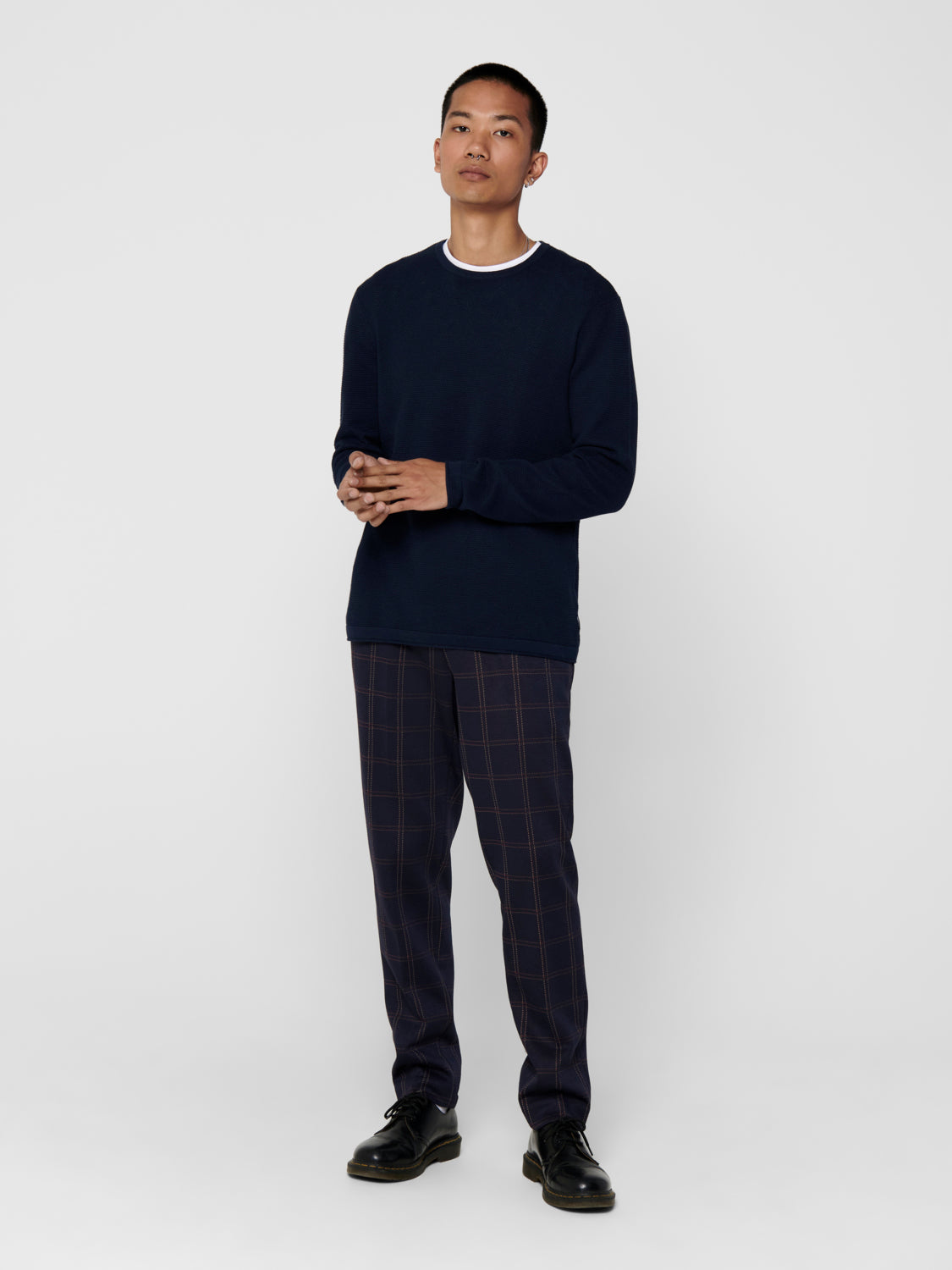 ONSPANTER Pullover - Dress Blues